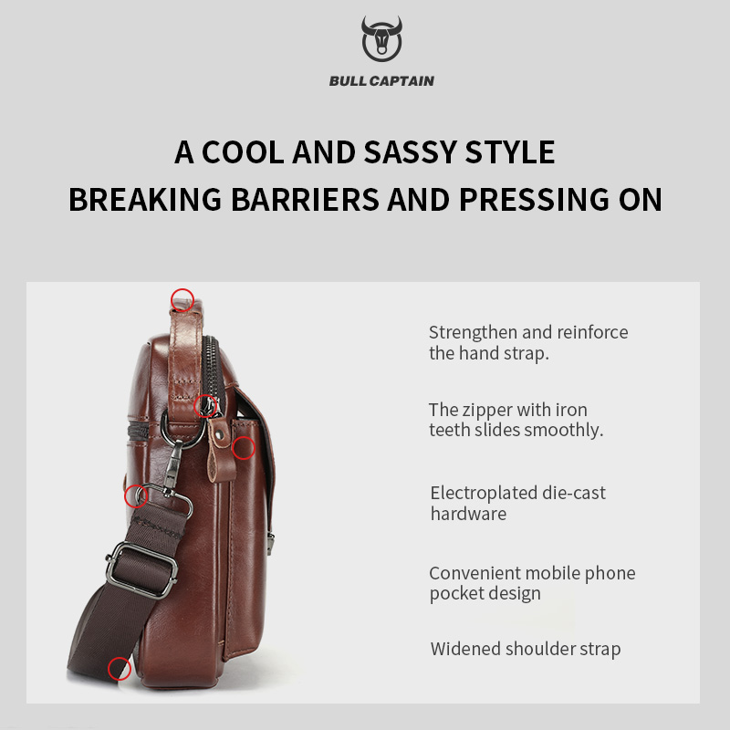 BULLCAPTAIN 남성용 가죽 메신저 백 레트로 숄 - Leather Work Bag Men 리뷰 및 가격