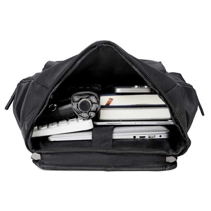 뉴 빈티지 남성용 가죽 백팩 대용량 15.6인치 노트북 - Leather Work Bag Men 리뷰 및 가격
