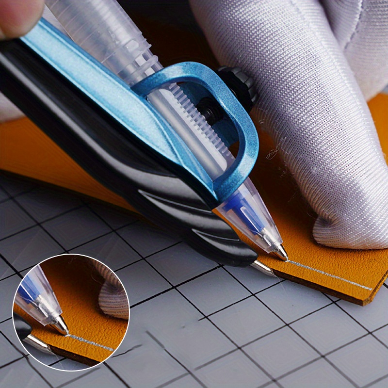 간격에 대 한 1 Pc 가죽 게이지 DIY 가죽 만들기 - Leatherworking Equipment 리뷰 및 가격