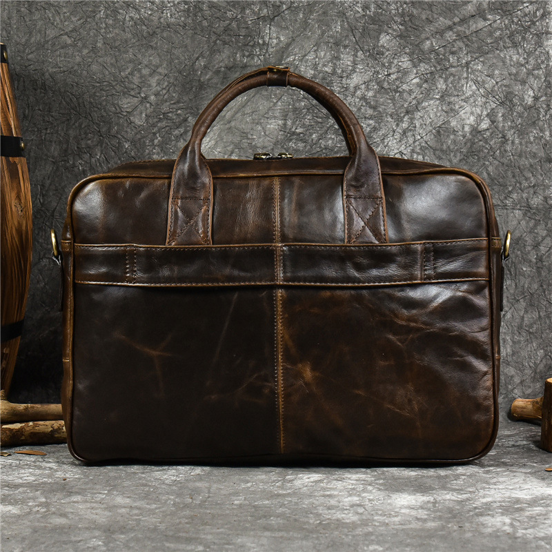 남성용 럭셔리 정품 가죽 핸드백, 여행 서류 가방, 남 - Leather Work Bag Men 리뷰 및 가격